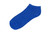 CONCITOR Women's Dress Socks Solid Royal Blue Color COTTON Low Cut Sock 3 Pairs