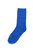 CONCITOR Women's Dress Socks Solid Royal Blue Color COTTON Mid Cut Sock 1 Pair