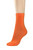 CONCITOR Women's Dress Socks Solid Orange Color COTTON Mid Cut Sock 1 Pair
