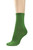 CONCITOR Women's Dress Socks Solid Emerald Green Color COTTON Mid Sock 6 Pairs