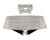 Vesuvio Napoli Boy's Cummerbund & Bow Tie Set SILVER GRAY Boys Cumberbund BowTie