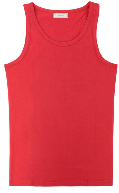 red tank top