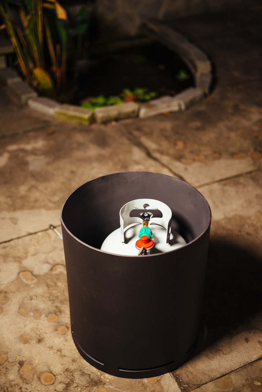 Fire Pit Art Propane Tank Cover/Filling Station - Thumbnail 2