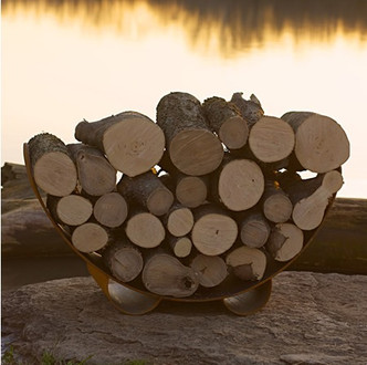 Log Rack - Crescent Log Rack
