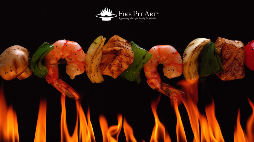 Fire Pit Summer Kabobs