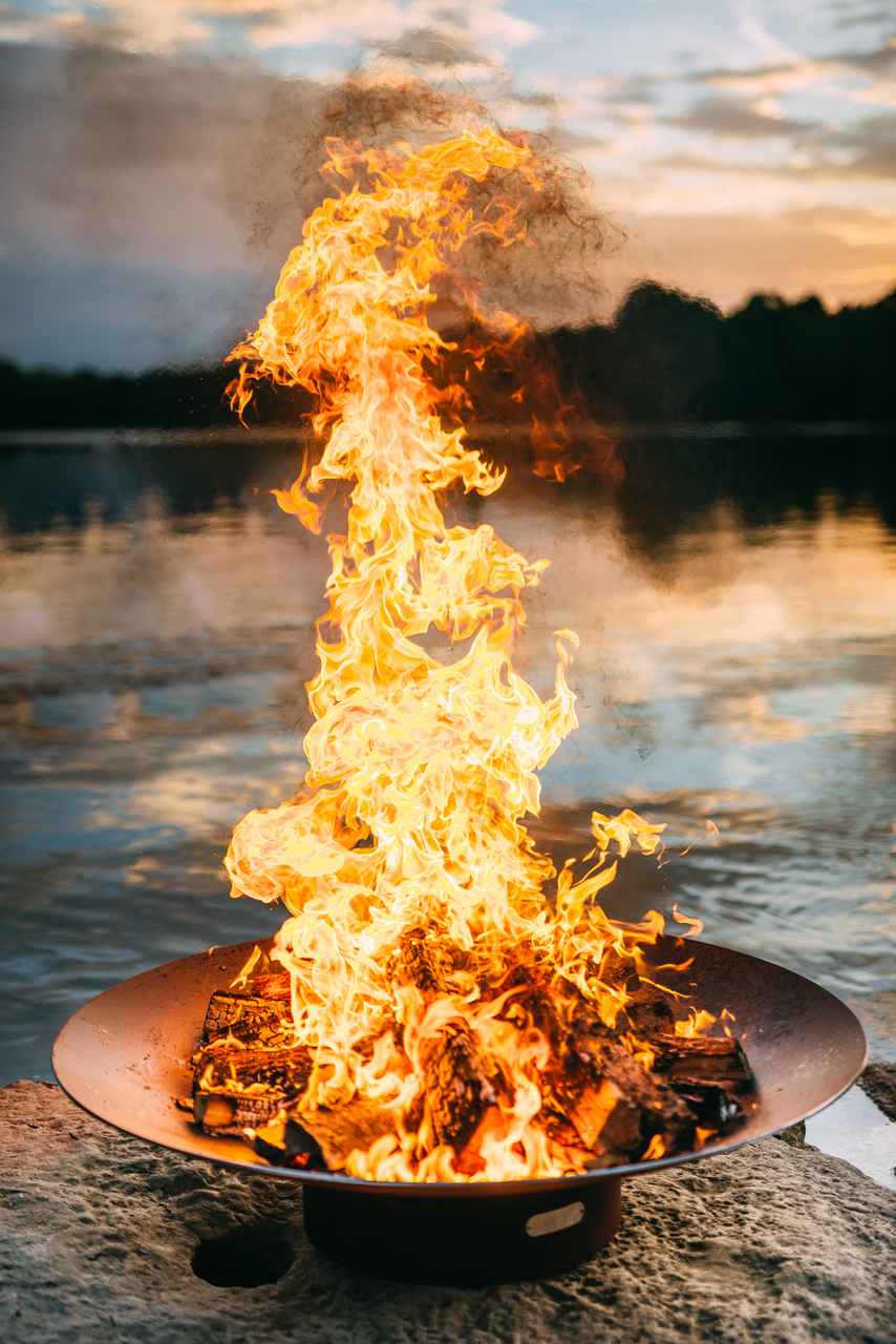 Asia 48 Fire Pit Art