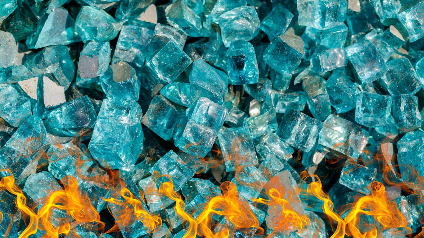 What Is Fire Glass? - Fire Pit Art