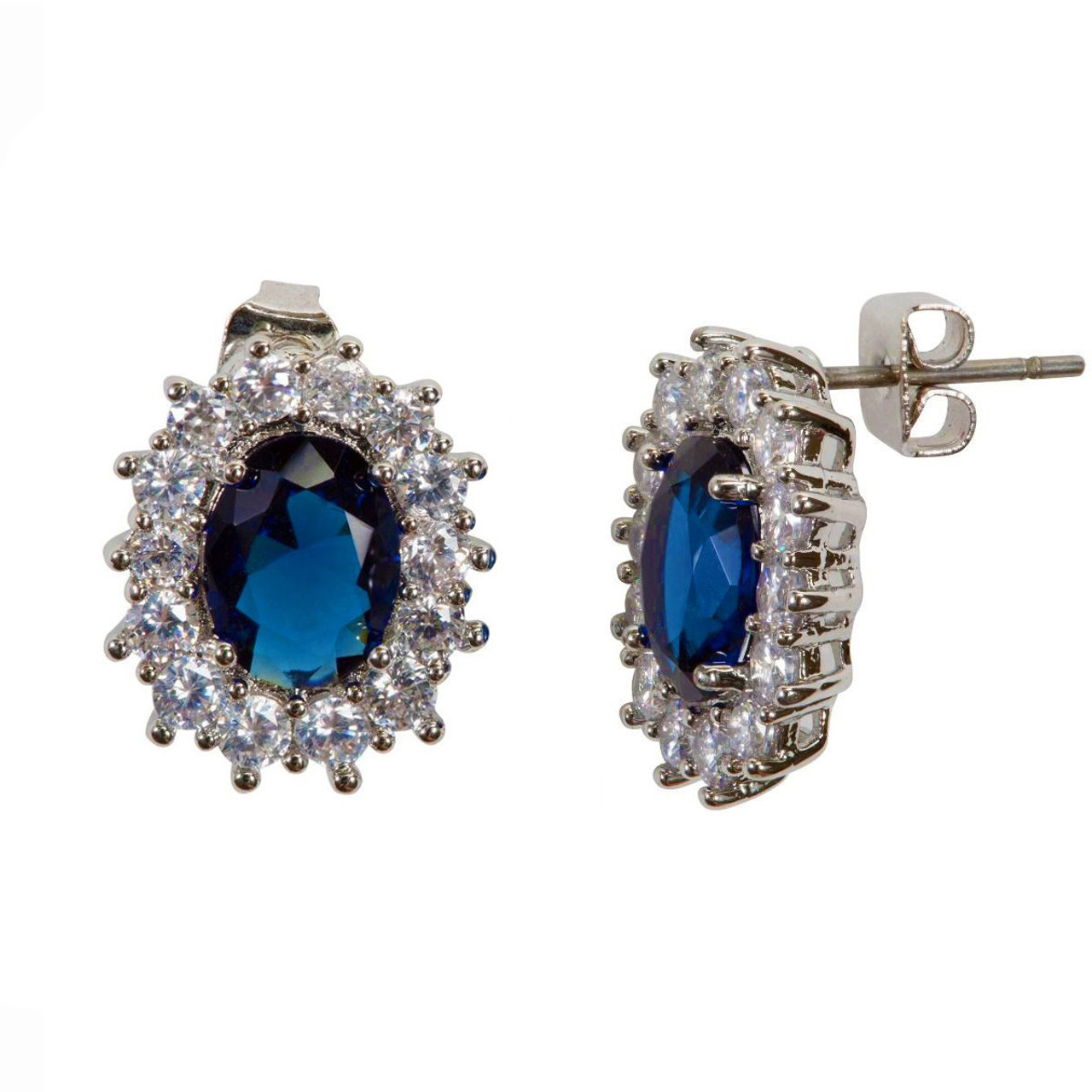 Diamond & Sapphire Drop Earrings - Another of Diana's jewelry pieces that  Kate is often seen wearing … | Kate middleton jewelry, Kate middleton ring,  Duchess kate