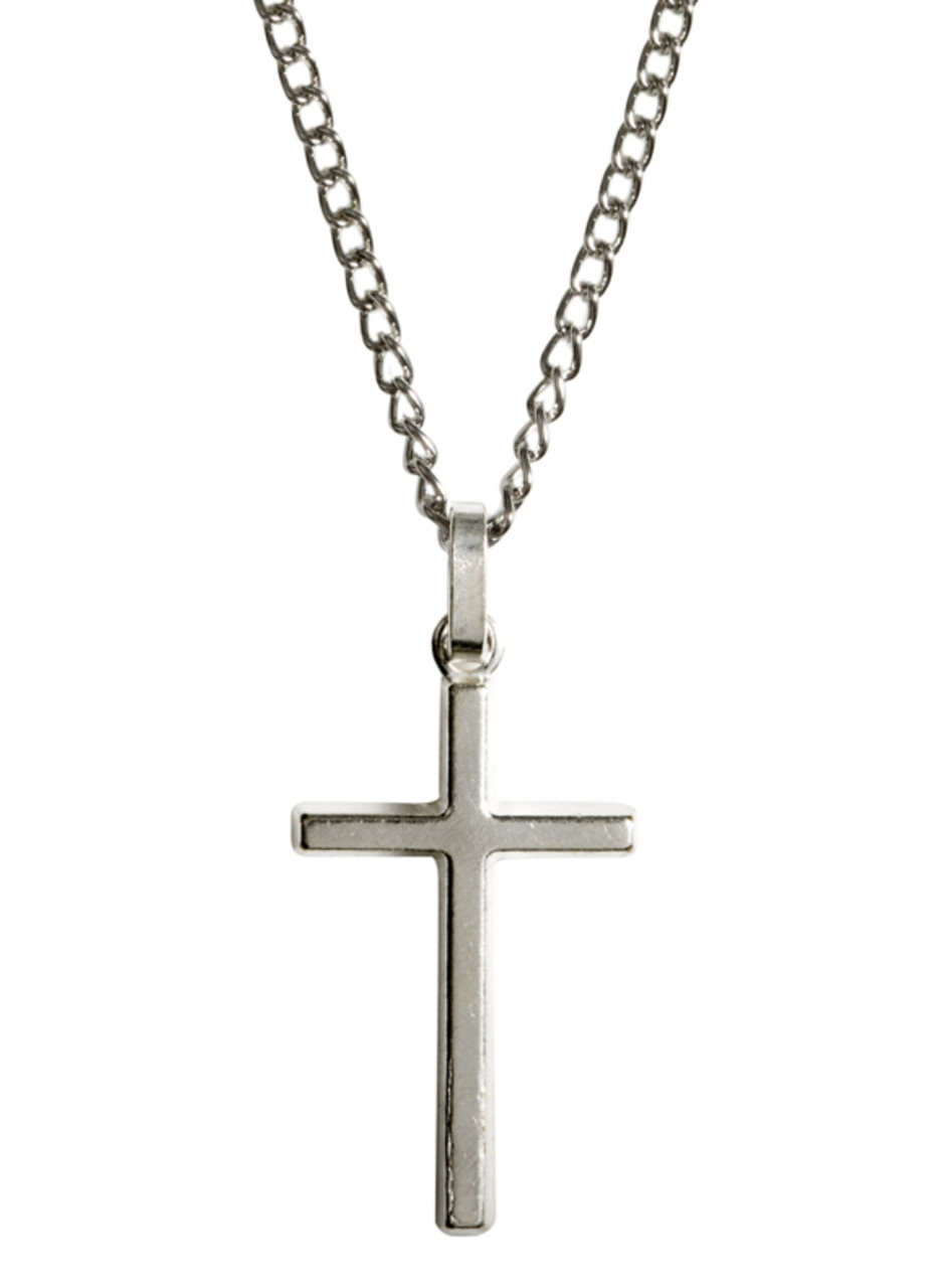 Metal sales cross pendant