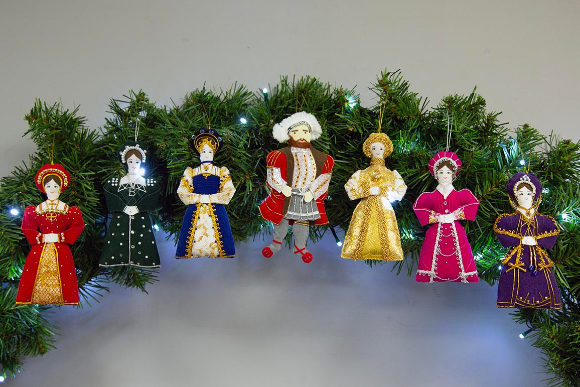 Henry VIII and his Six Wives Decoration Letterbox Gift
