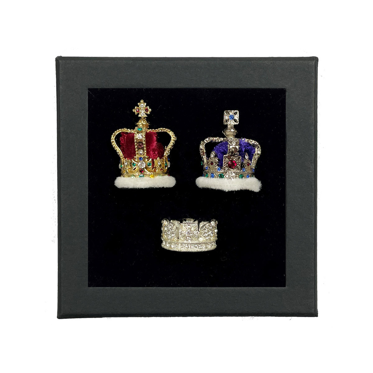 Miniature Three Crown Set | Westminster Abbey Shop