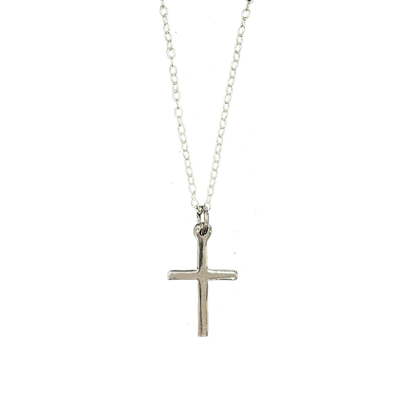 Gothic Silver Cross Necklace | LOVE2HAVE in the UK!