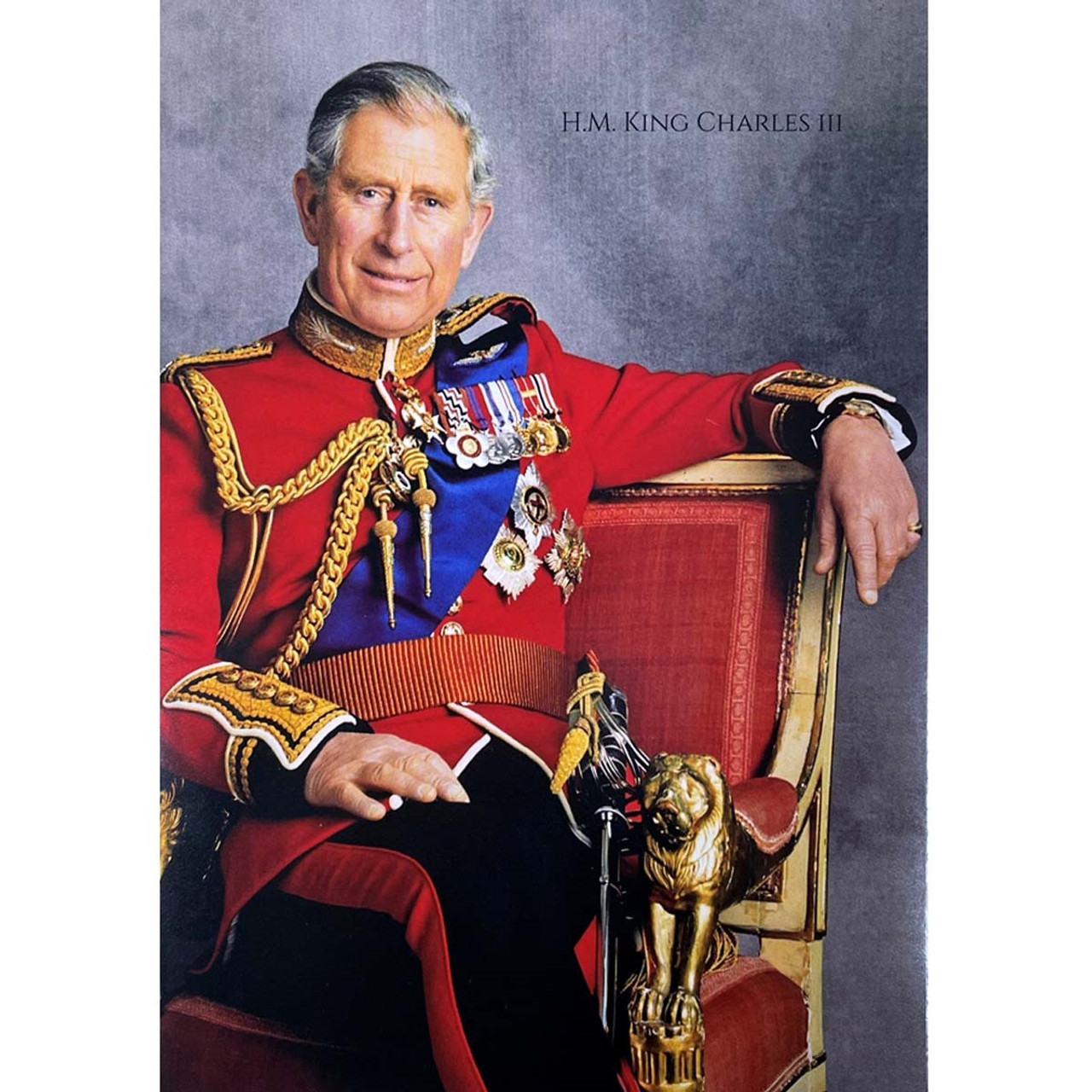 King Charles III Postcard | Westminster Abbey Shop
