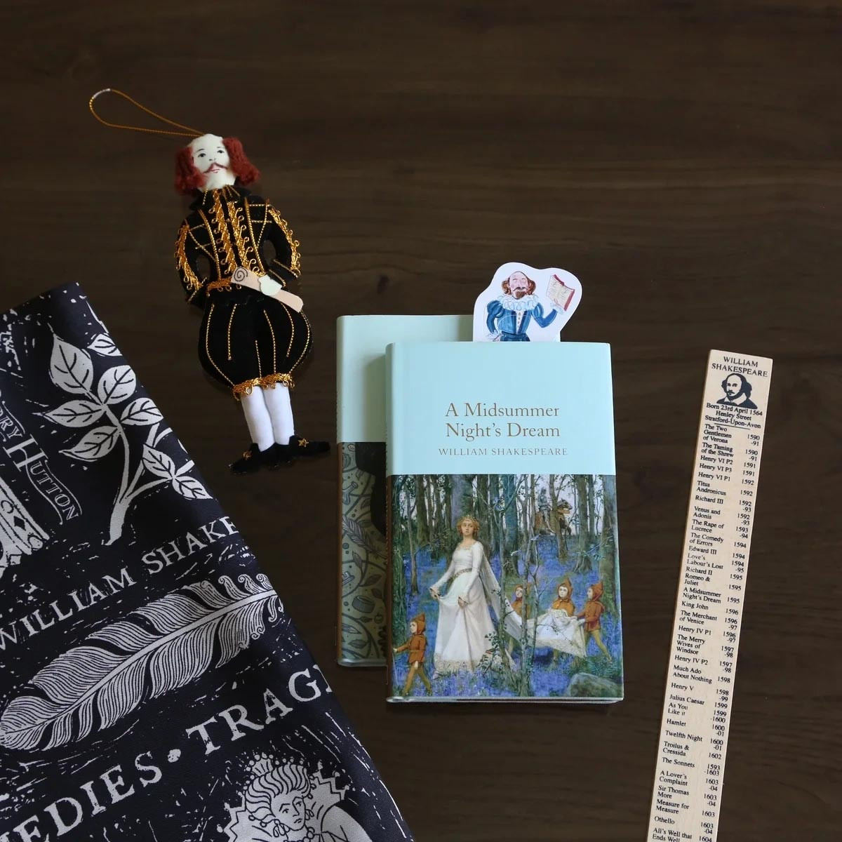 William Shakespeare Timeline of Works Ruler | Westminster Abbey Shop