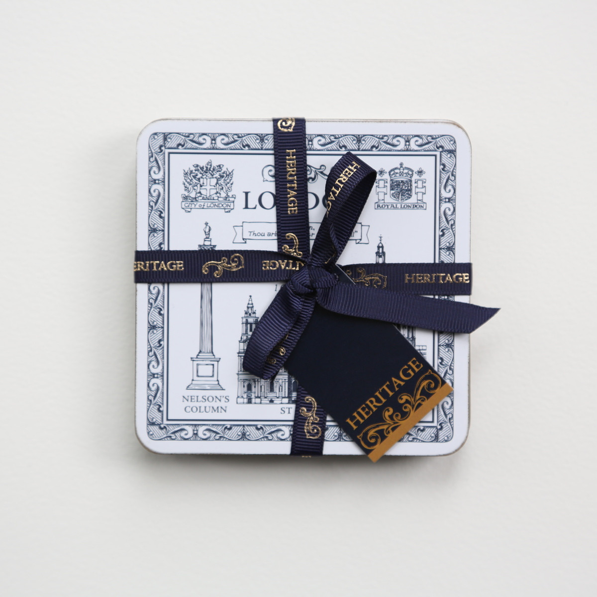 London Heritage Pack of Four Coasters | Westminster Abbey Shop