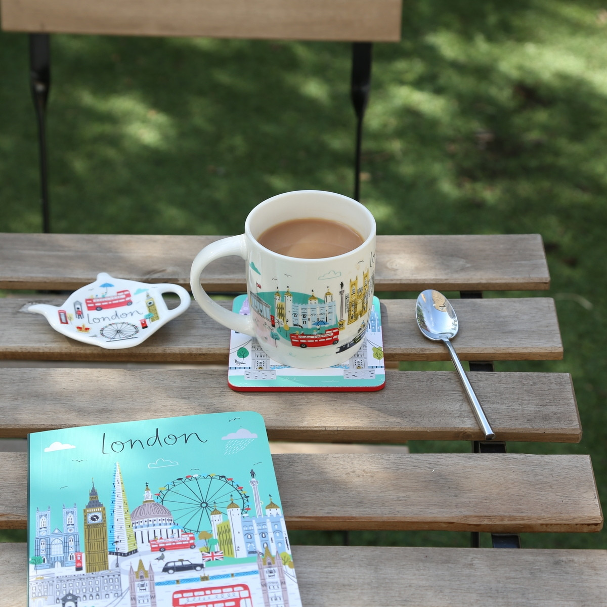Jessica Hogarth London Skyline Tea Bag Tidy | Westminster Abbey Shop