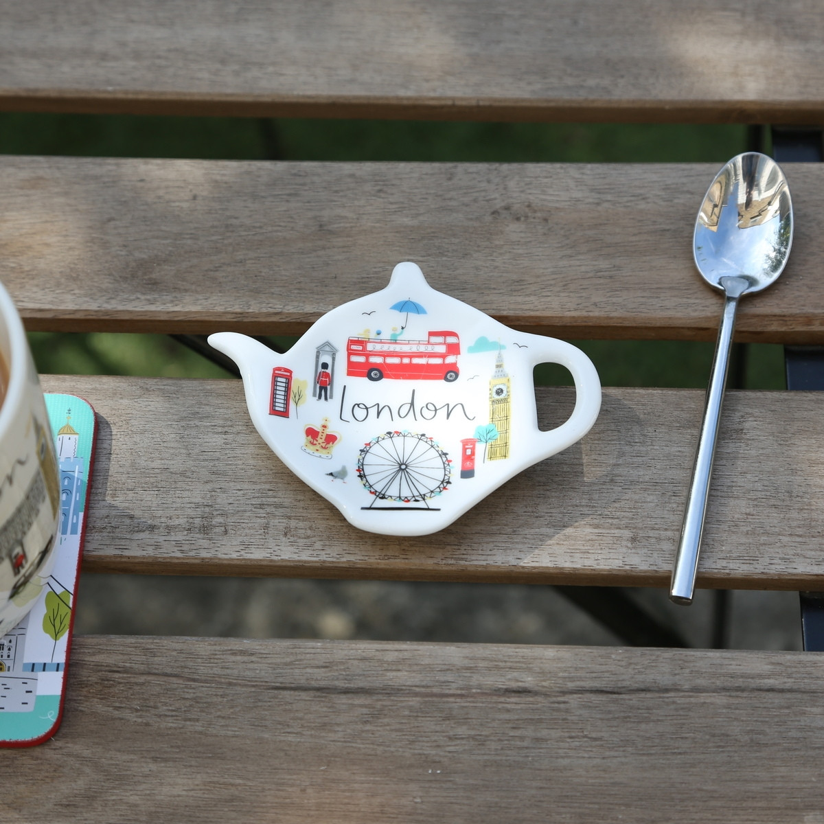 Jessica Hogarth London Skyline Tea Bag Tidy | Westminster Abbey Shop