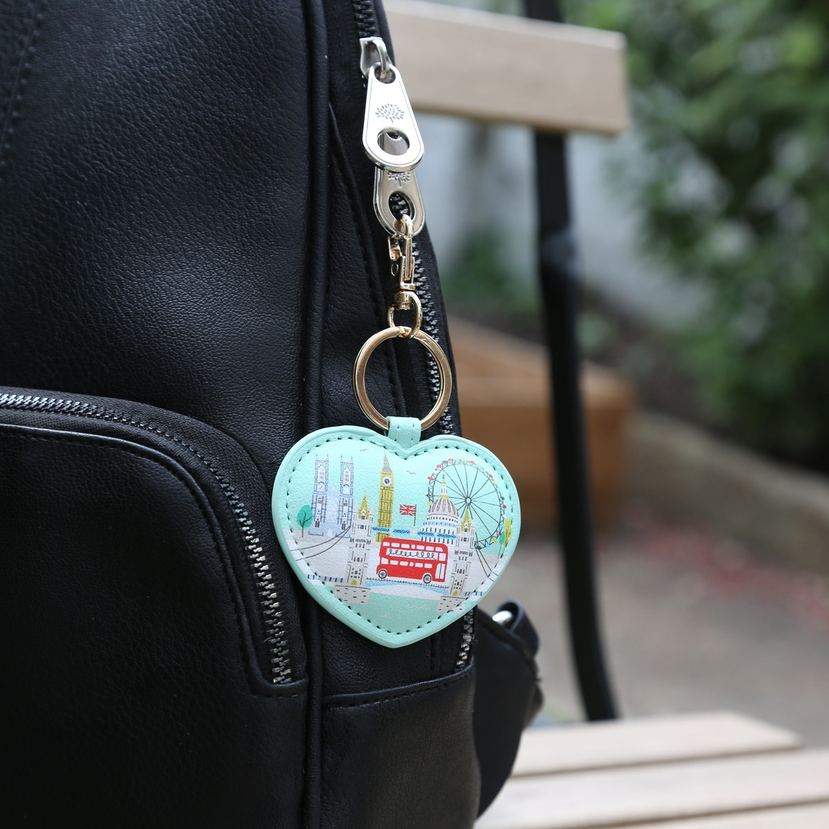 Jessica Hogarth London Skyline PU Bag Charm | Westminster Abbey Shop