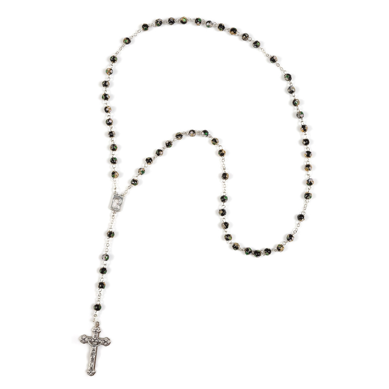Black Cloisonne Bead Rosary | Westminster Abbey Shop