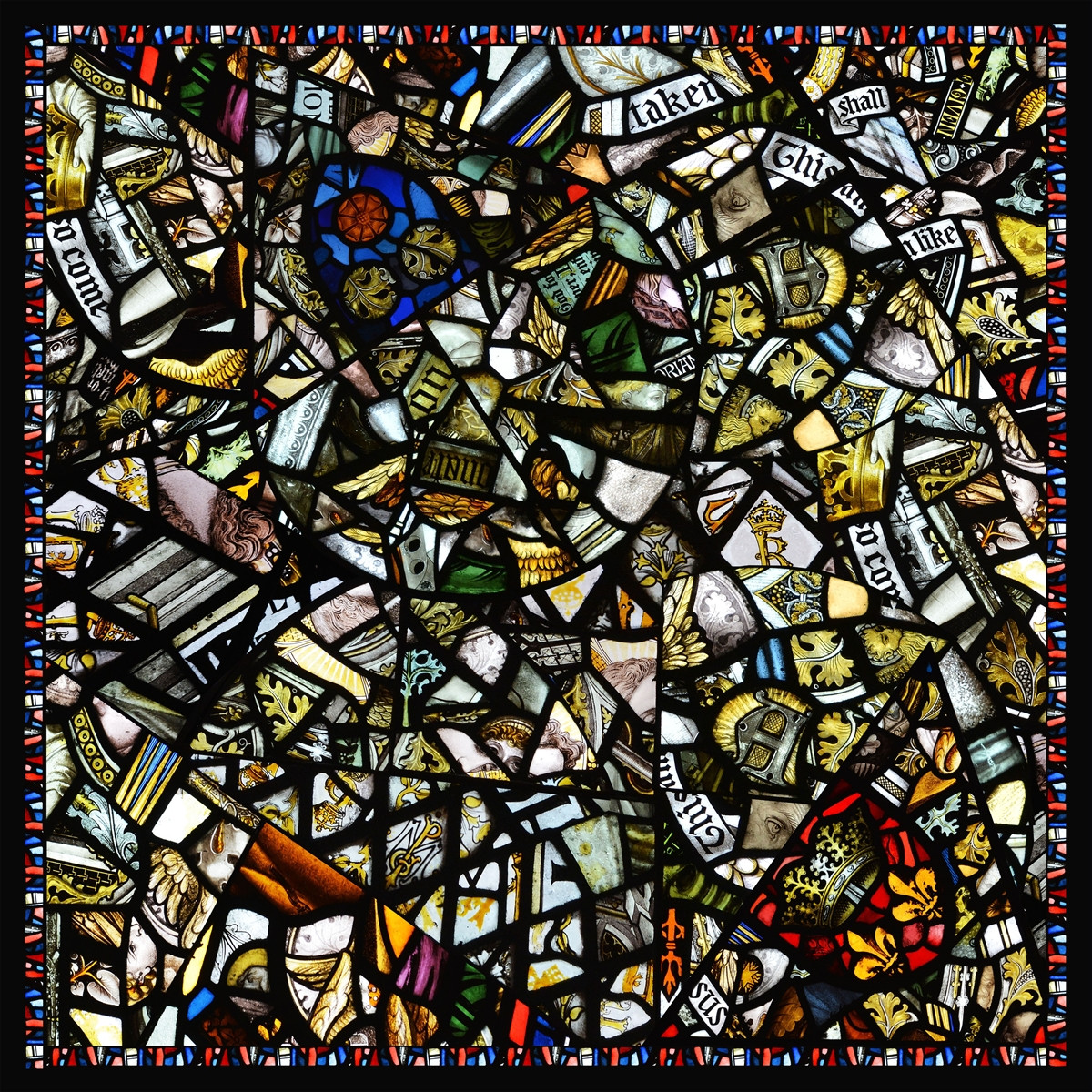 Cloisters Stained Glass Silk Scarf | Westminster Abbey Shop