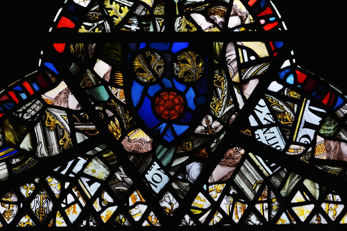 Cloisters Stained Glass Silk Scarf | Westminster Abbey Shop