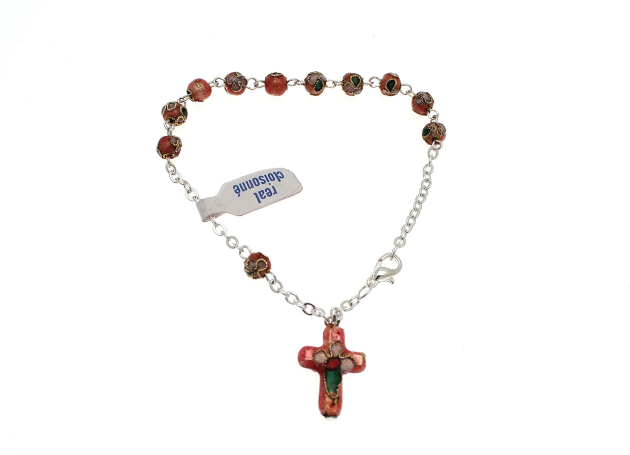 christian rosary bracelet