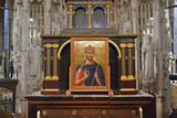 St Edward the Confessor Icon Prayer Card