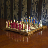 Westminster Abbey Painted Chess Set