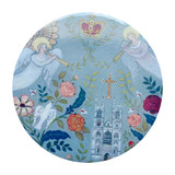 Westminster Abbey Floral Abbey Pocket Mirror