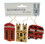 Westminster Abbey Mini Decoration Set