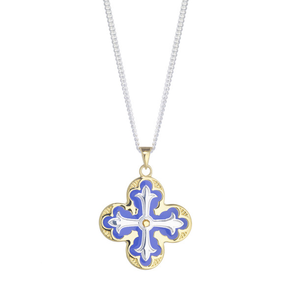 Lantern Cross Necklace