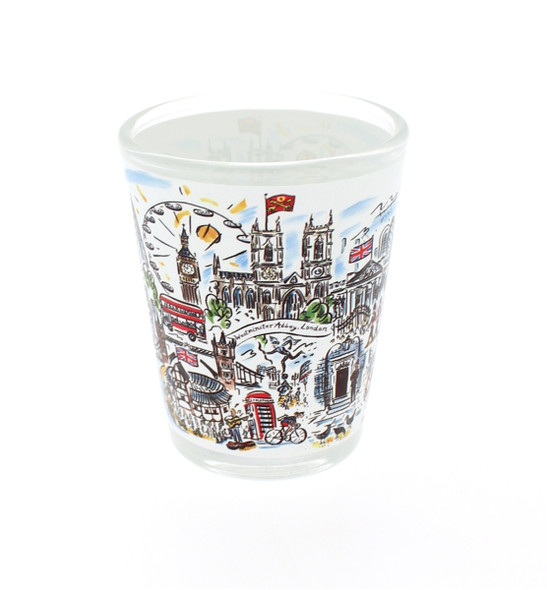 Westminster Abbey Scenes of London Shot Glass