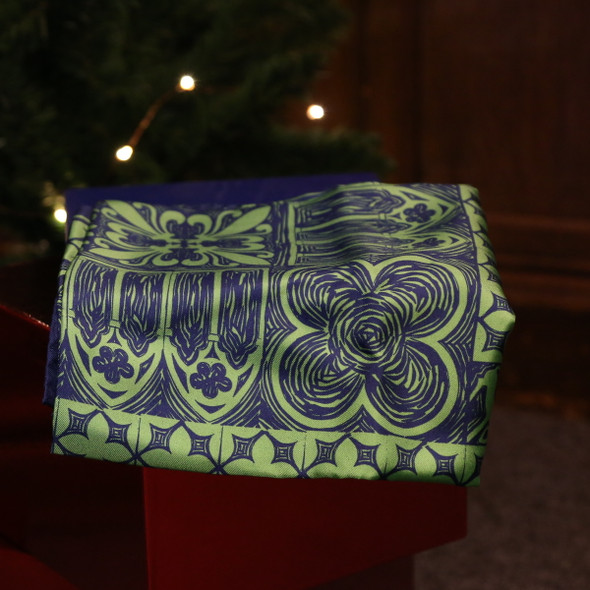 Rory Hutton Green Architecture Silk Scarf