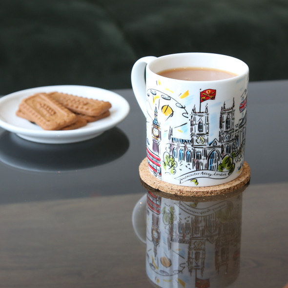 Westminster Abbey Scenes of London Mug