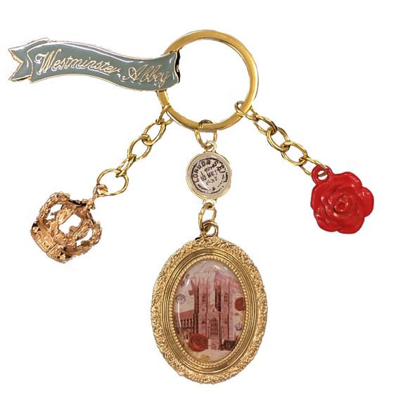 Westminster Abbey Vintage Keyring