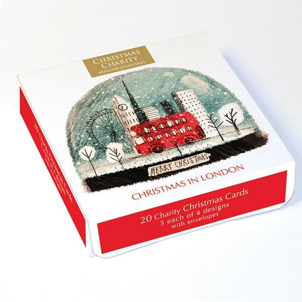 Christmas in London Christmas Card Box of 20