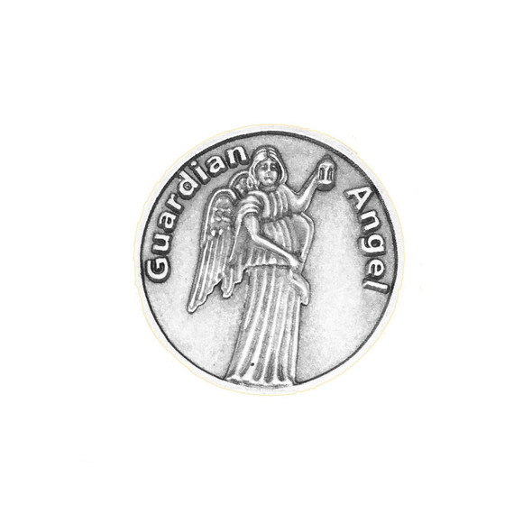 Guardian Angel Metal Coin
