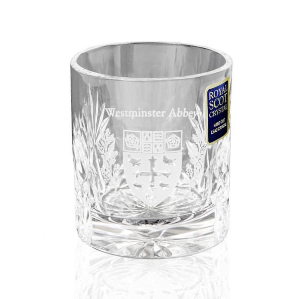 Westminster Abbey Crystal Double Tot Glass