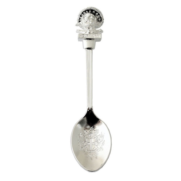 Silver-Plated Henry VIII Teaspoon
