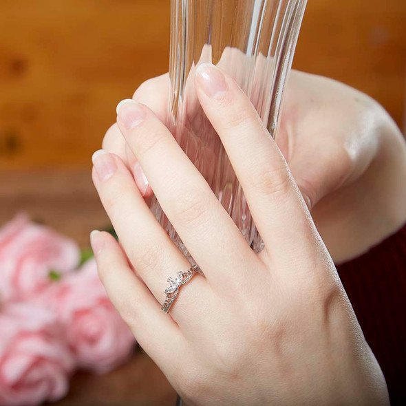 Silver Tiara Ring