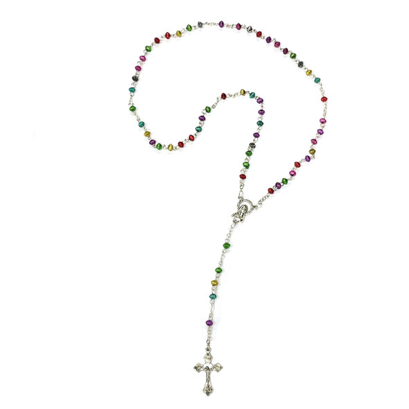 Multicoloured Metal Rosary