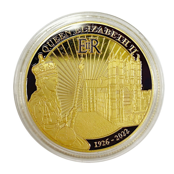 Gold Queen Elizabeth II Commemorative Coin