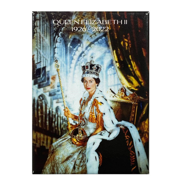 Queen Elizabeth II Official Coronation Portrait Ma