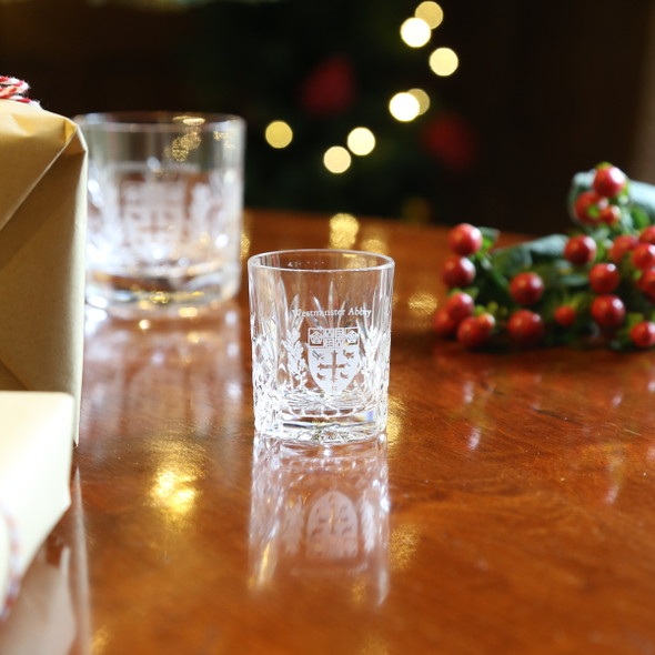 Westminster Abbey Crystal Tot Glass