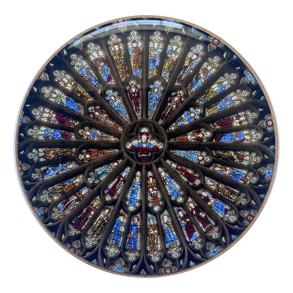 Westminster Abbey Rose Window Pocket Mirror