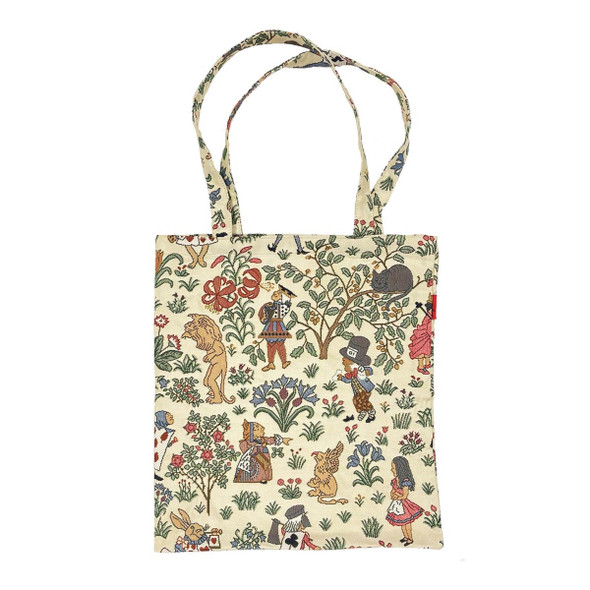 Alice in Wonderland Tapestry Tote Bag