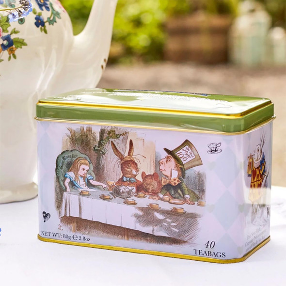 Alice in Wonderland Tea Tin