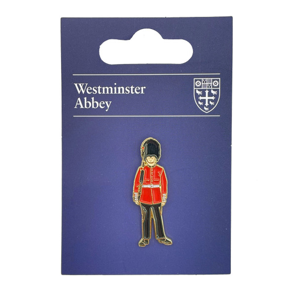 Westminster Abbey London Guardsman Pin Badge