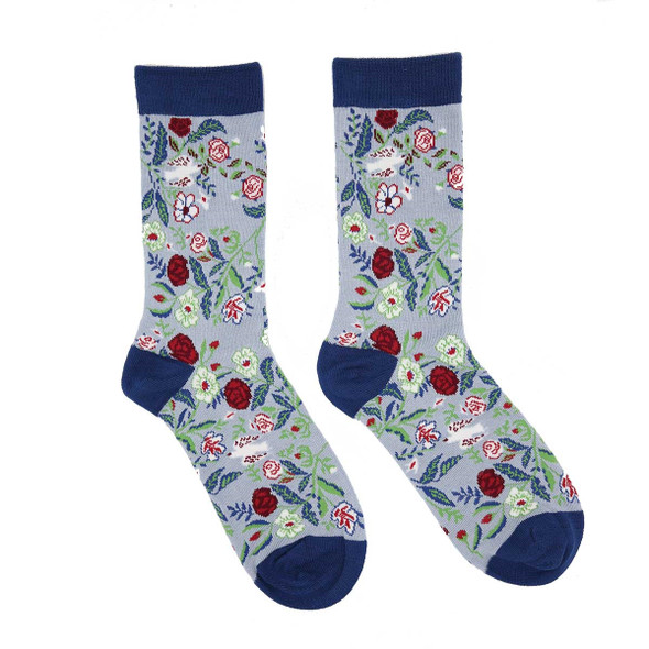 Westminster Abbey Floral Abbey Bamboo Socks