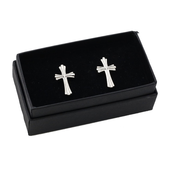 Ornate Cross Cufflinks